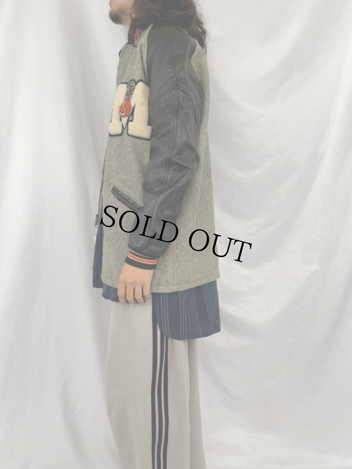 画像3: 60's Coleman ワッペン付き ロングスタジャン (3)