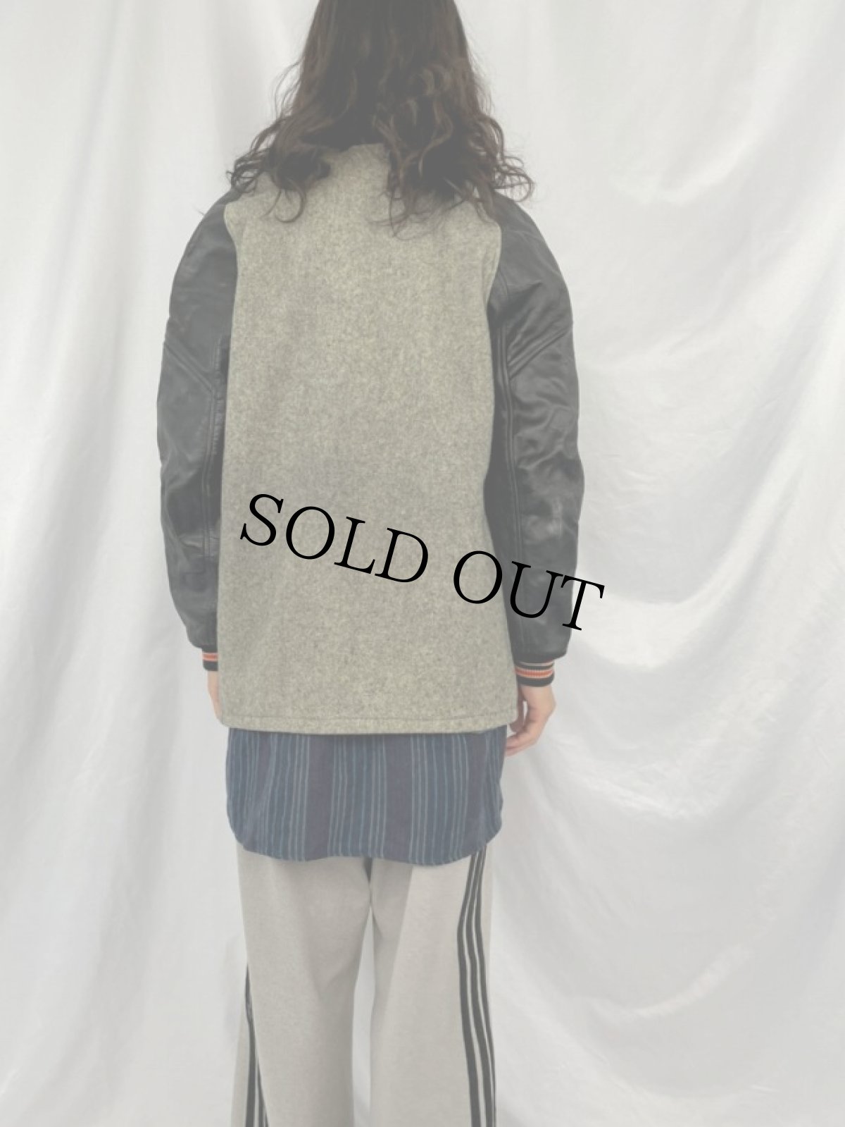 画像4: 60's Coleman ワッペン付き ロングスタジャン (4)