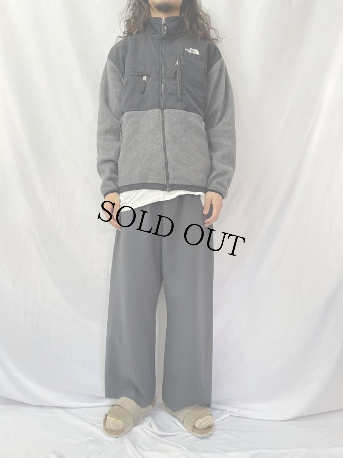 画像2: THE NORTH FACE "POLARTEC" デナリフリースジャケット L (2)