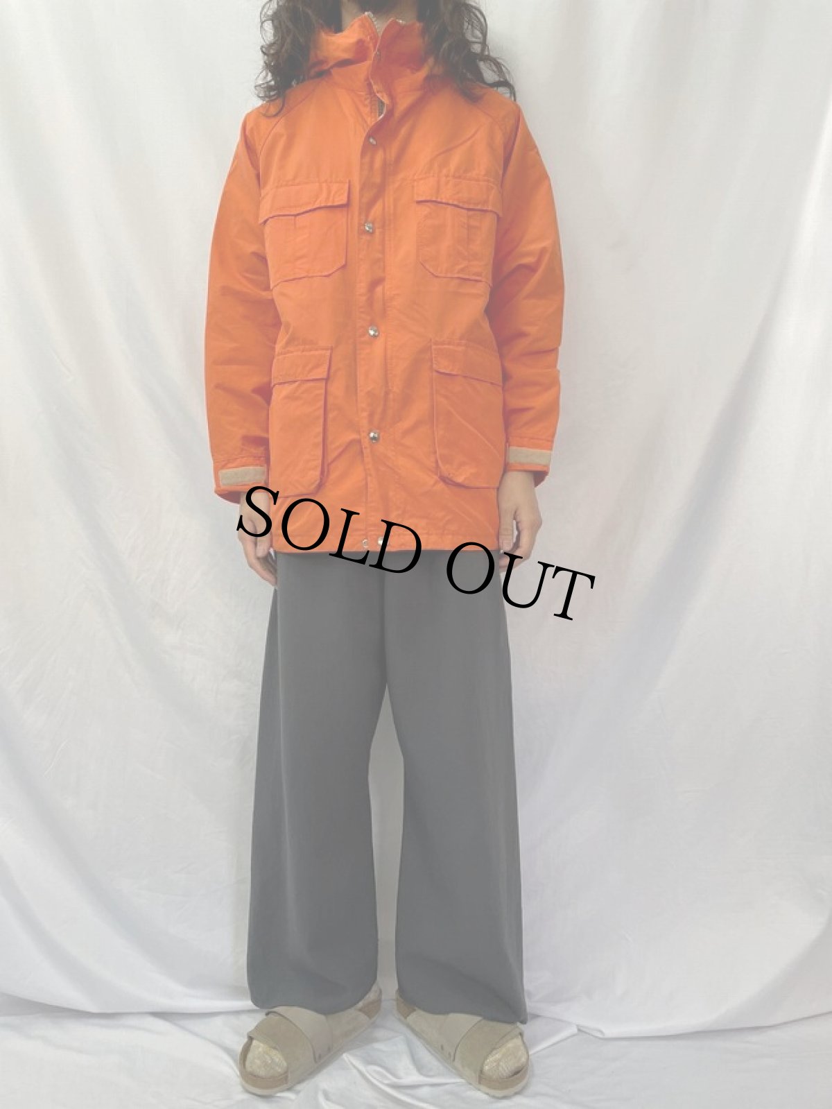 画像2: 70's L.L.Bean 筆記体タグ マウンテンパーカー S (2)