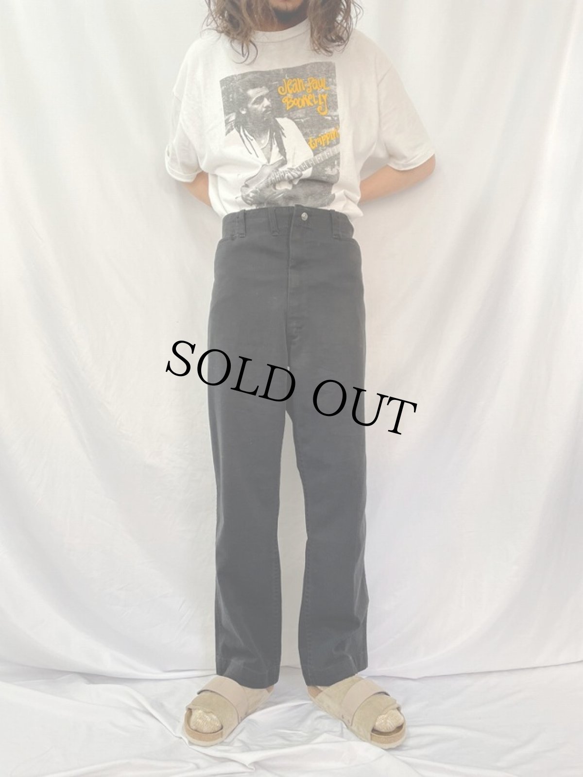 画像2: 70's Lee "FRISKO JEENS" USA製 チノトラウザーズ W39 (2)