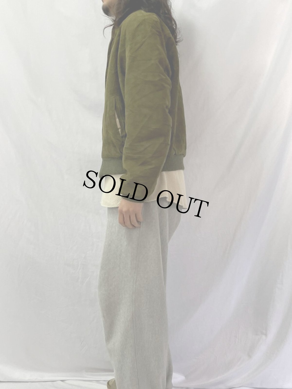 画像3: 60's RALPH EDWARDS ボアライナー ヌバックスポーツジャケット (3)