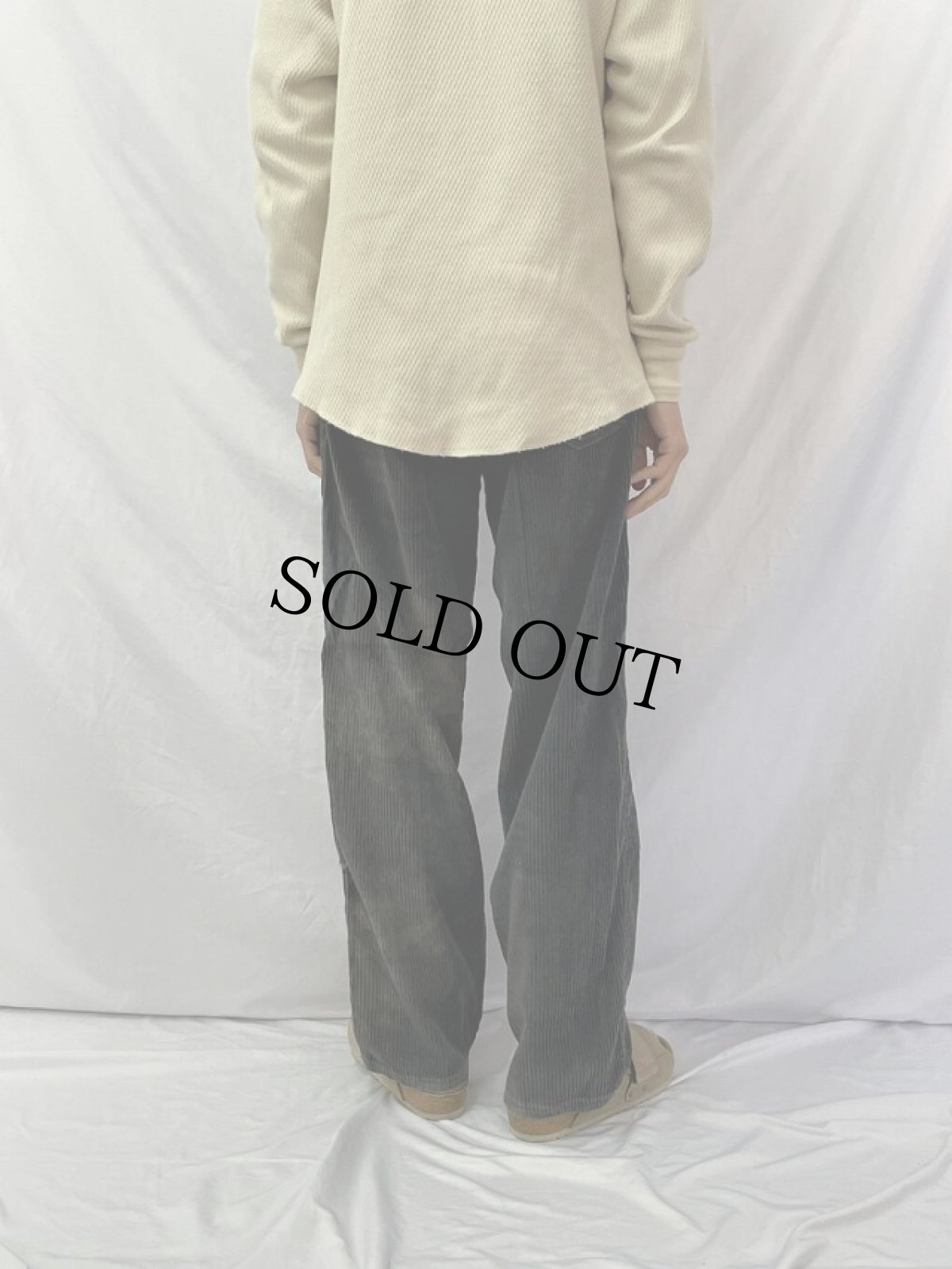 画像4: 90's〜 Levi's SILVER TAB "BAGGY" コーデュロイパンツ W33 (4)