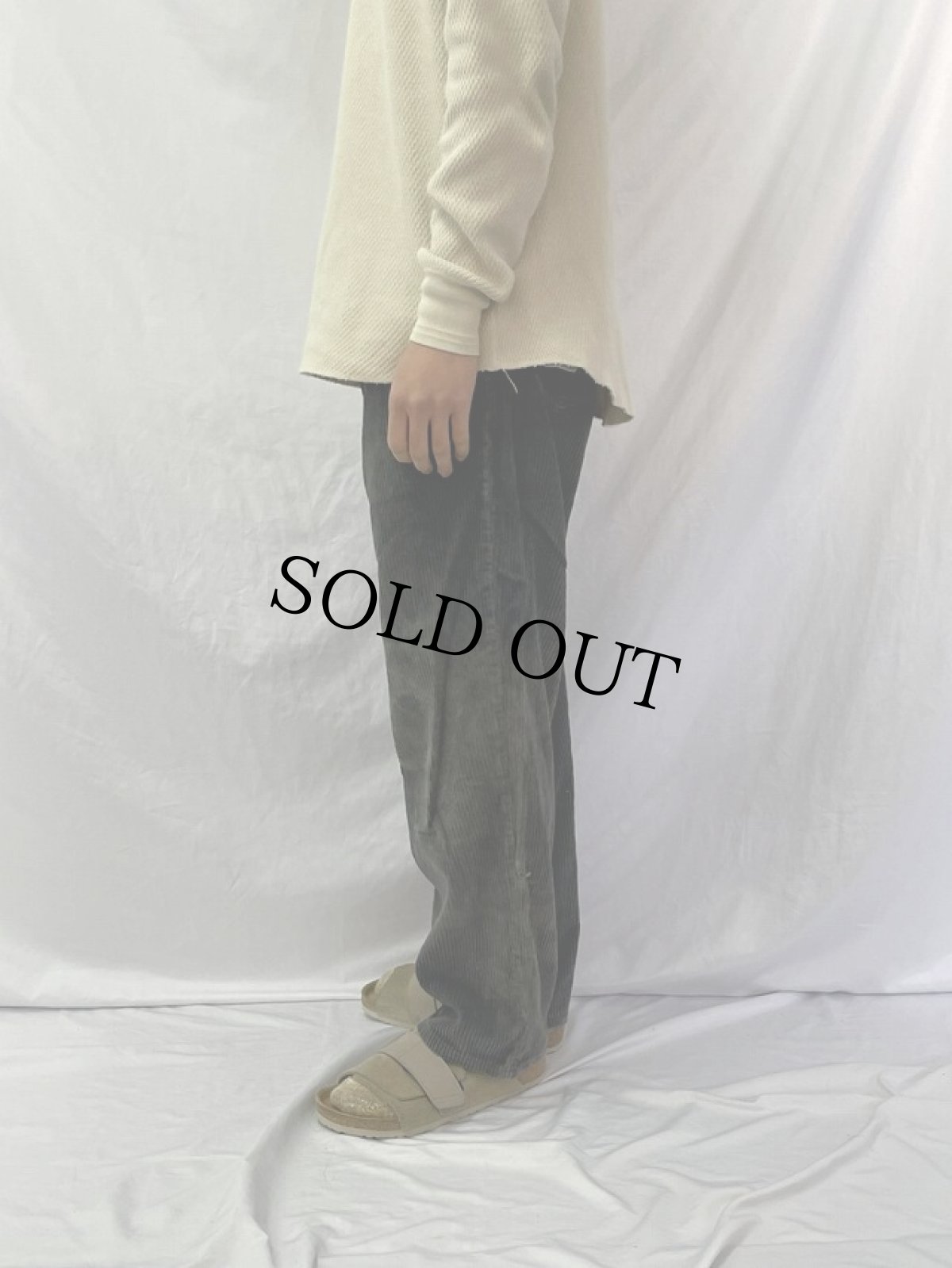 画像3: 90's〜 Levi's SILVER TAB "BAGGY" コーデュロイパンツ W33 (3)