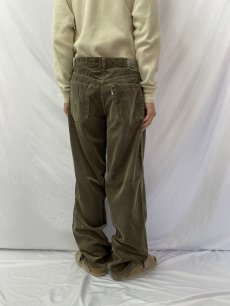 画像4: 90's Levi's SILVER TAB USA製 "BAGGY" コーデュロイパンツ W36 (4)