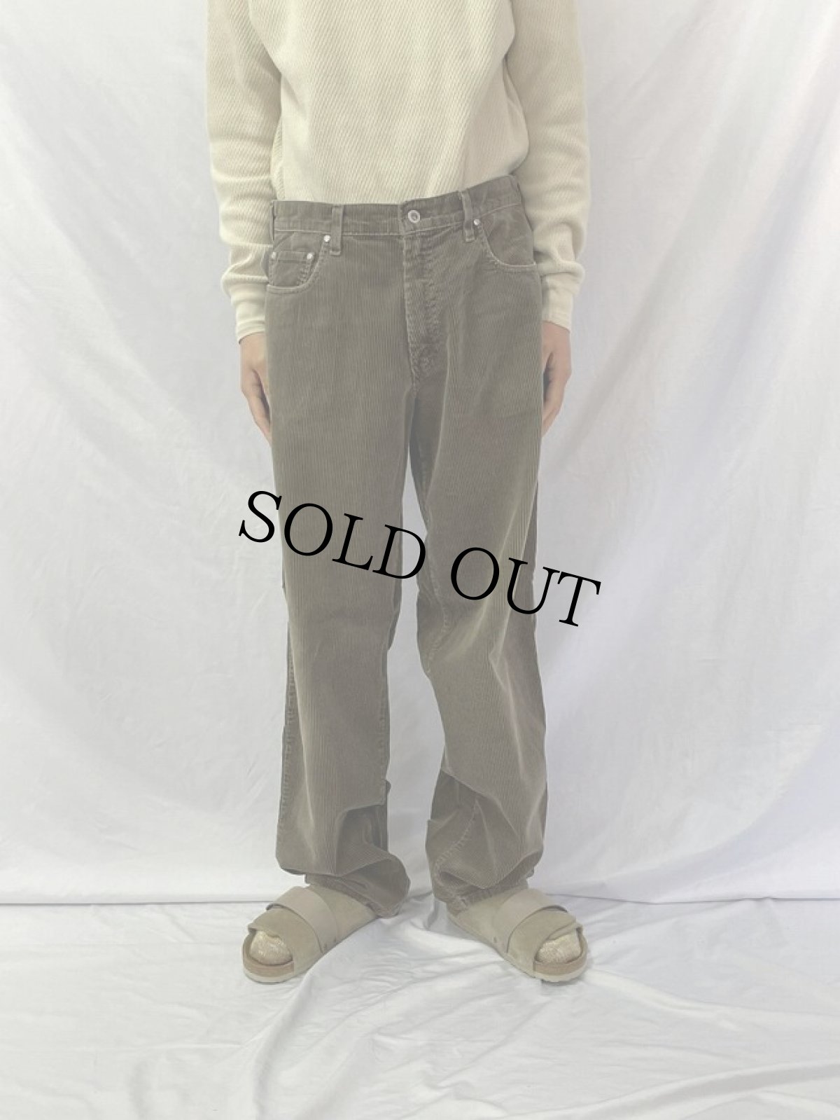 画像2: 90's Levi's SILVER TAB USA製 "BAGGY" コーデュロイパンツ W36 (2)