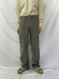 画像2: 90's Levi's SILVER TAB "straight+loose" コーデュロイパンツ W34 (2)