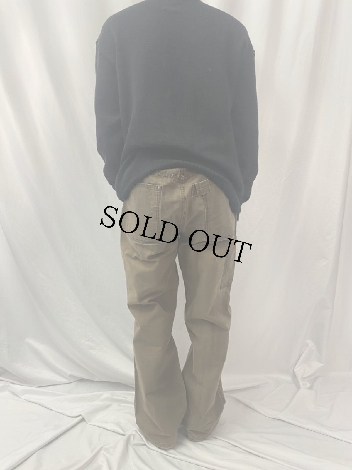 画像4: POLO Ralph Lauren ブラウンダック ベイカーパンツ W35 (4)