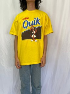 画像2: 90's Nestle USA製 "Quik" お菓子企業 プリントTシャツ XL (2)
