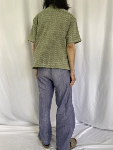 画像4: 70's Jantzen USA製 ジャガード織 シャツ XL (4)