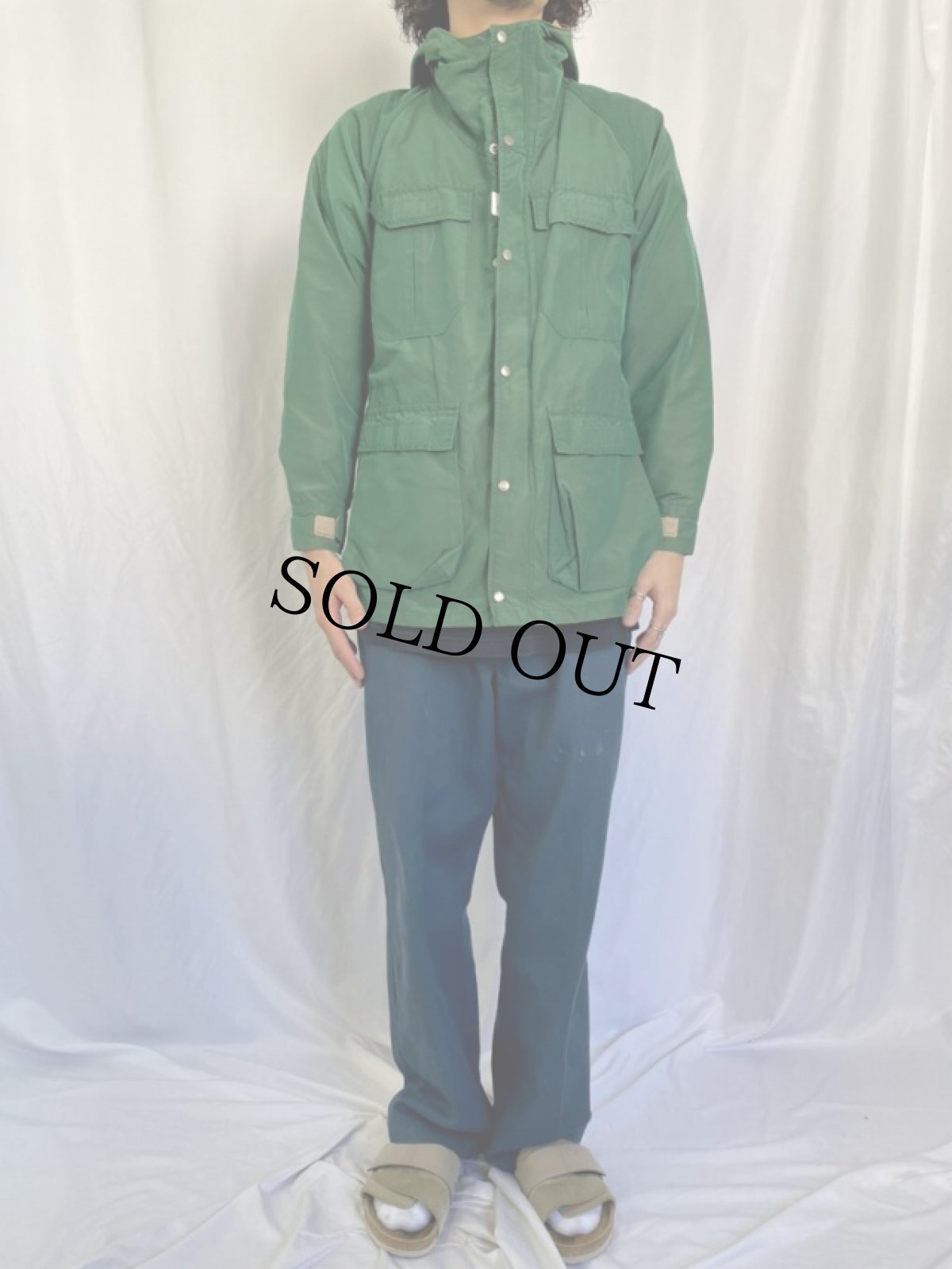 画像2: 80〜90's SIERRA DESIGNS 60/40クロス マウンテンパーカー S (2)