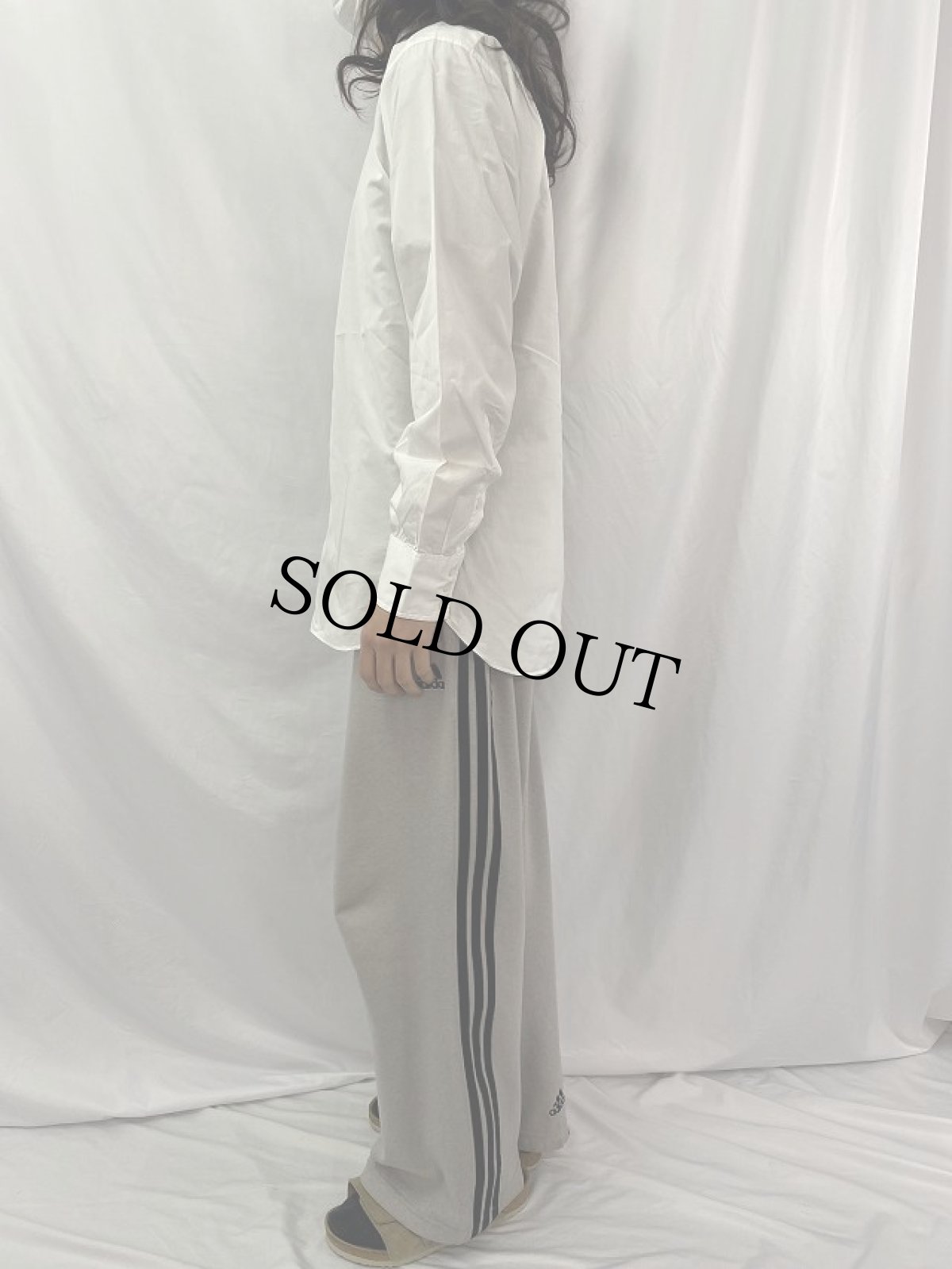 画像3: 90's Turnbull&Asser ENGLAND製 "SEA ISLAND COTTON" マチ付き コットンポプリンシャツ (3)