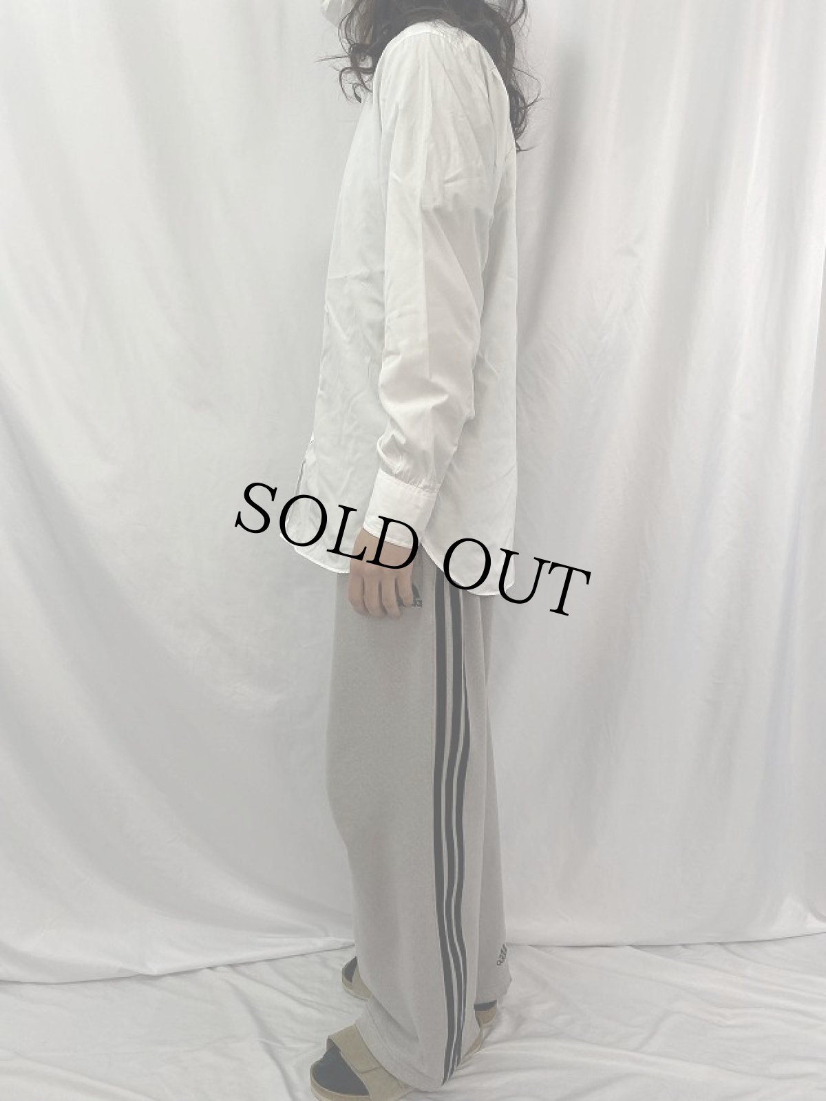 画像3: 90's Turnbull&Asser ENGLAND製 マチ付き コットンポプリンシャツ (3)