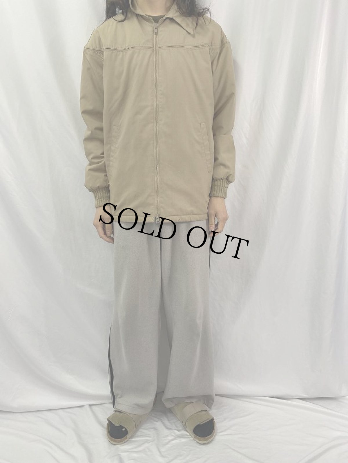 画像2: 80's derby USA製 "Derby Jacket" キャップショルダー ジップジャケット SIZE40 (2)