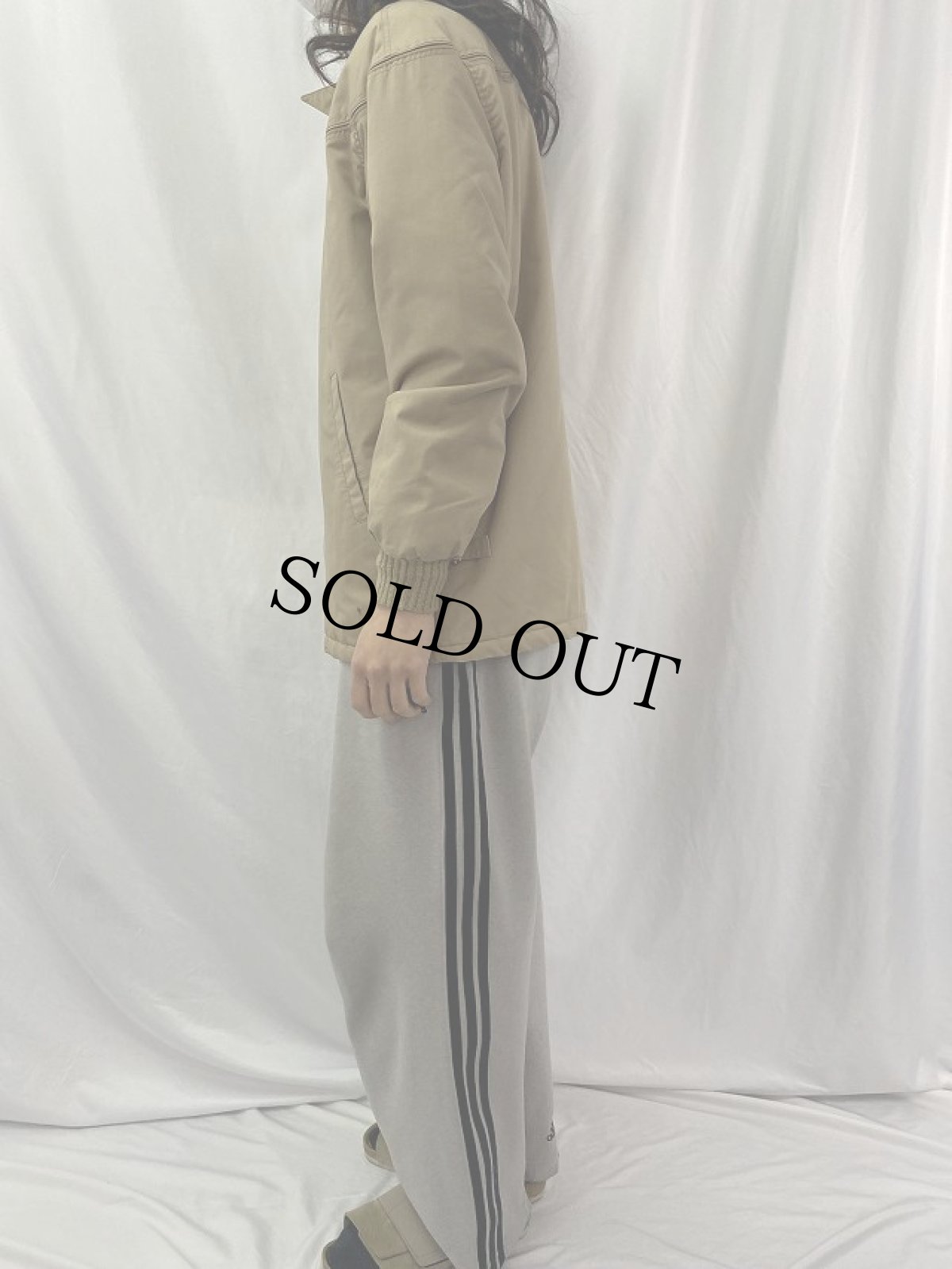 画像3: 80's derby USA製 "Derby Jacket" キャップショルダー ジップジャケット SIZE40 (3)