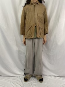 画像2: 40's American Field コットンポプリン ハンティングジャケット SIZE40 (2)