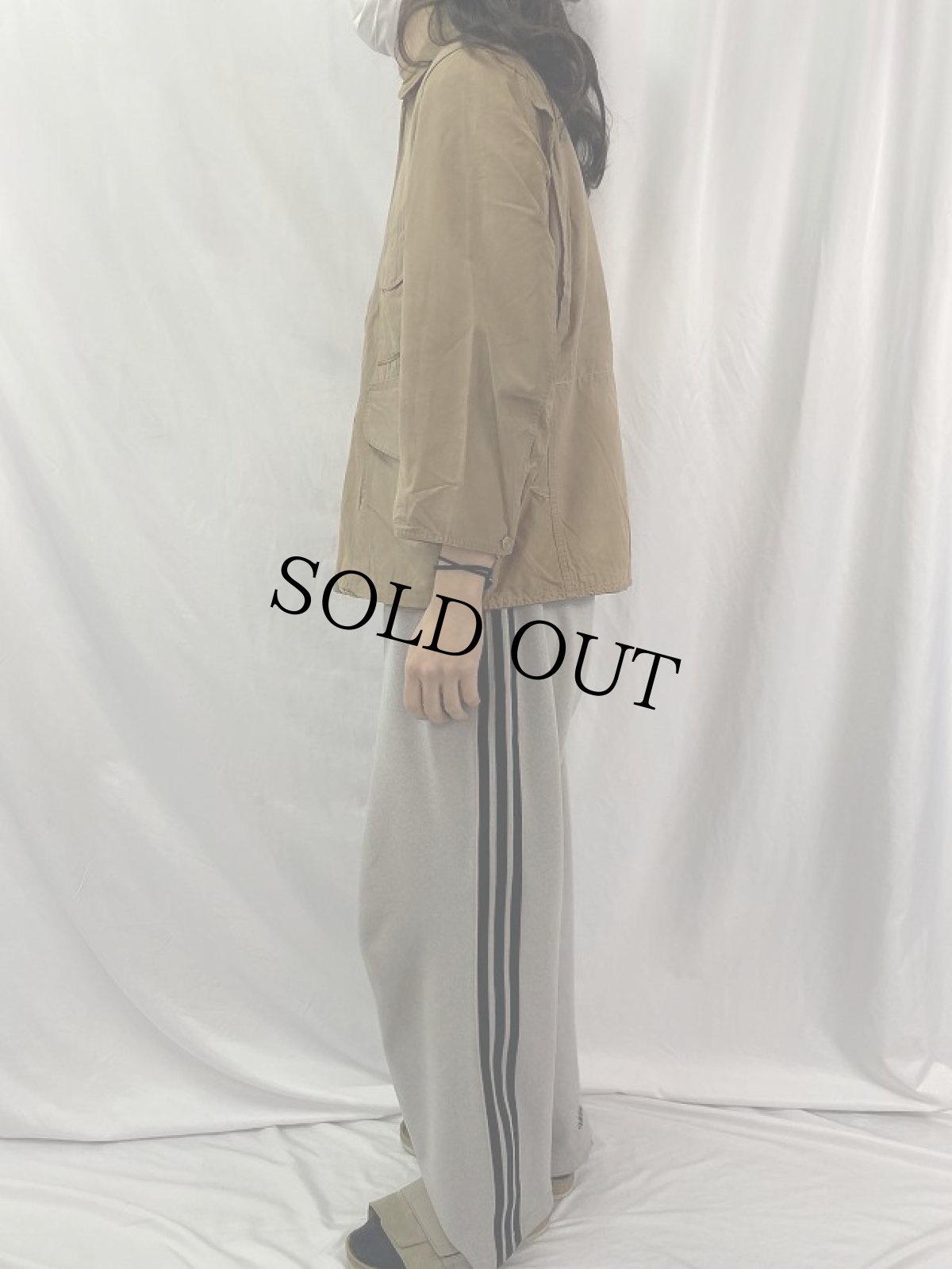 画像3: 40's American Field コットンポプリン ハンティングジャケット SIZE40 (3)