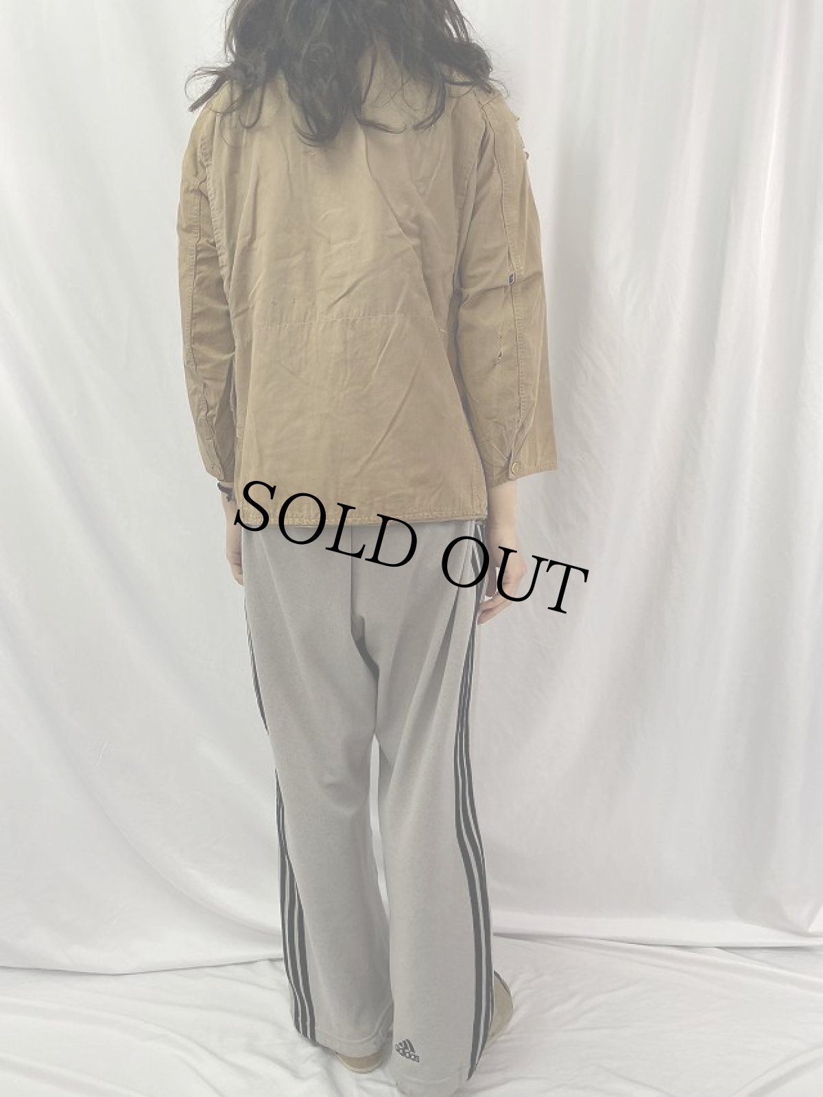 画像4: 40's American Field コットンポプリン ハンティングジャケット SIZE40 (4)