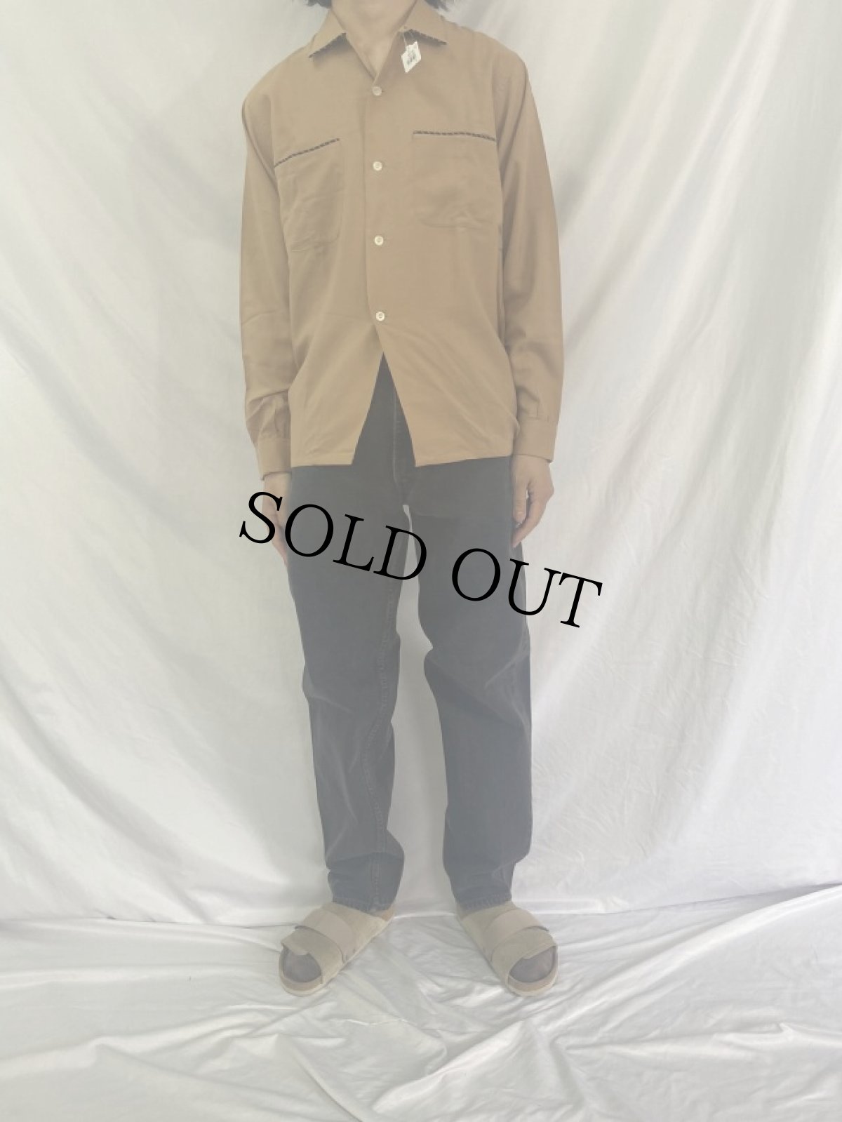 画像2: 90's Levi's 550 USA製 "サルファブラック" ブラックデニム W34 (2)