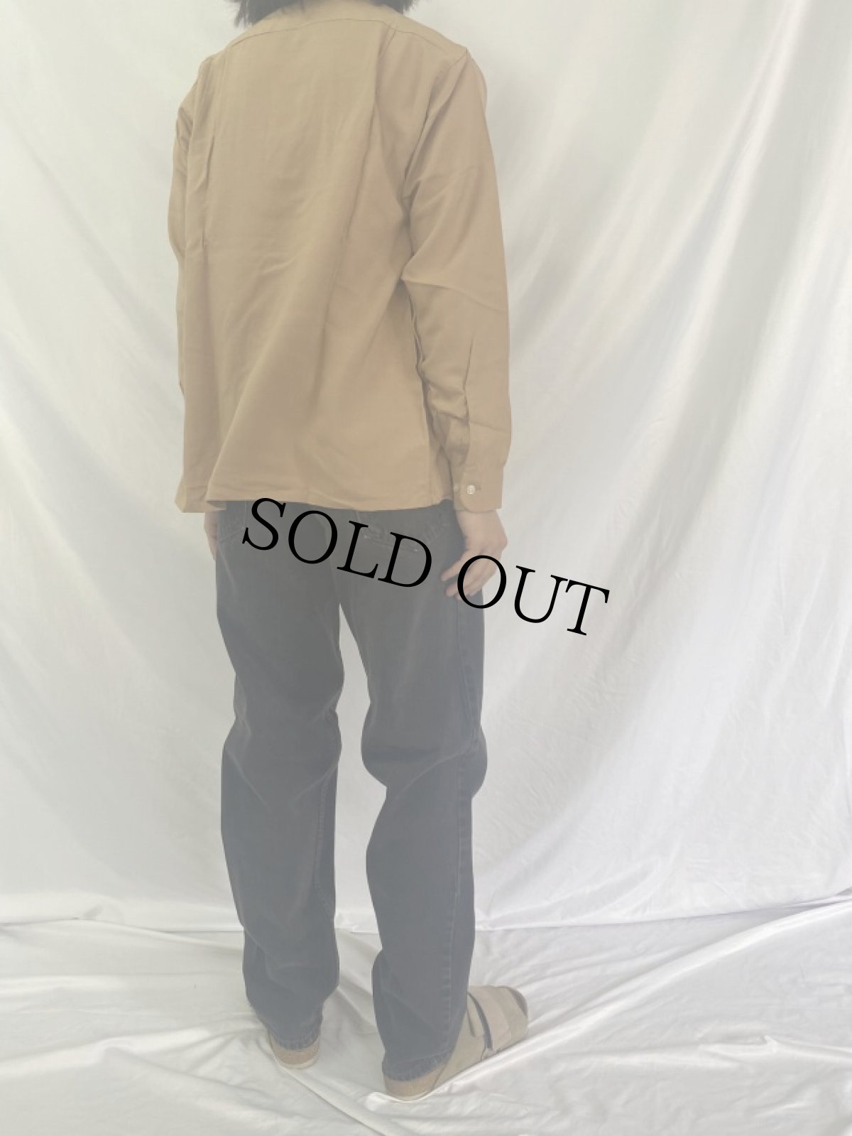 画像4: 90's Levi's 550 USA製 "サルファブラック" ブラックデニム W34 (4)