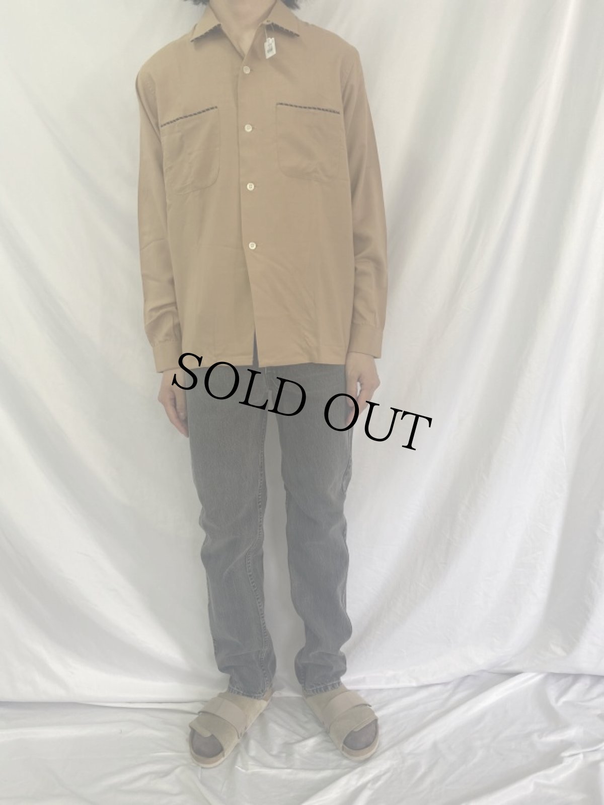 画像2: 80〜90's Levi's 505 "サルファブラック" ブラックデニムパンツ W33 (2)