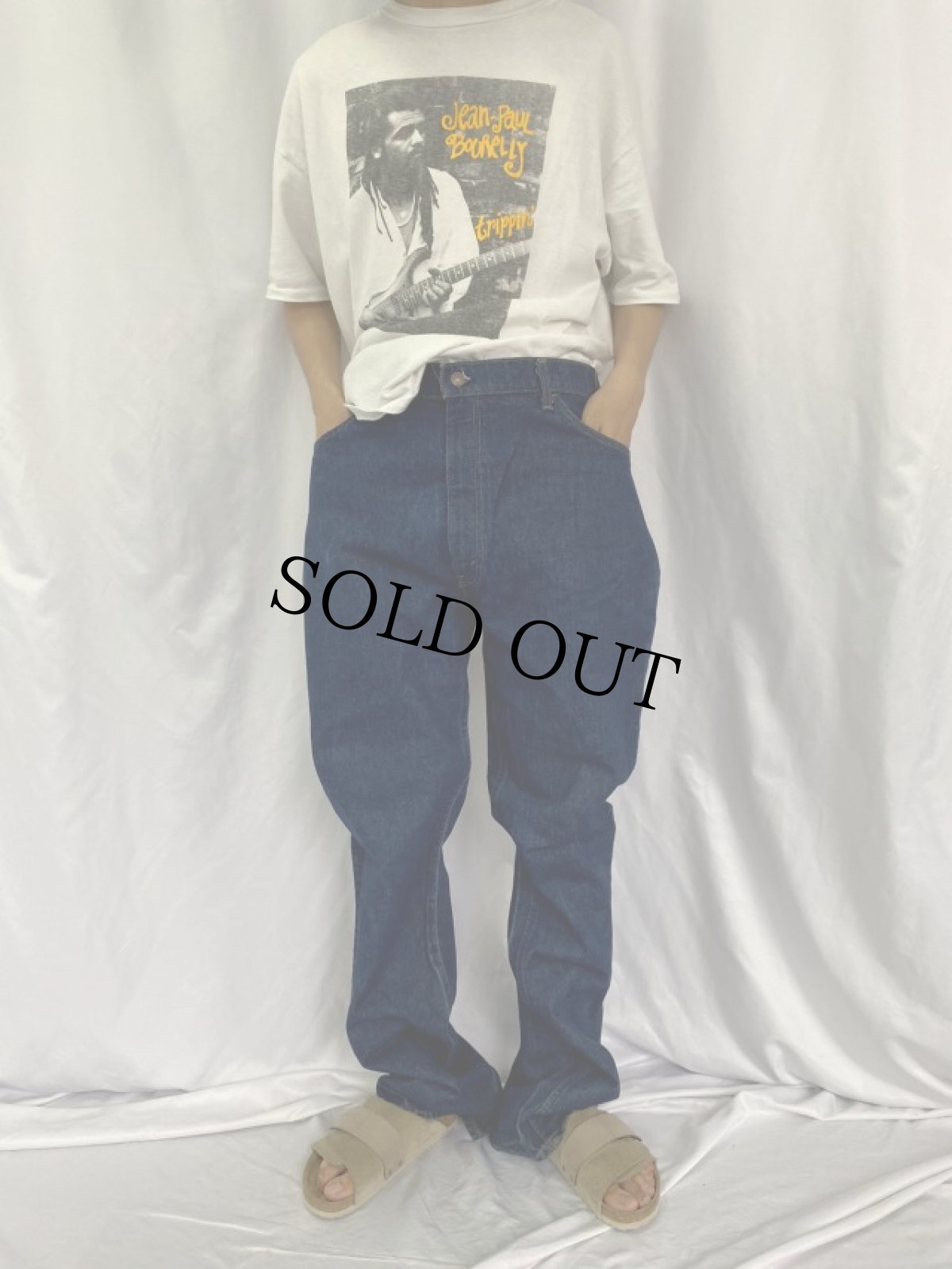 画像2: 80's Levi's 646 USA製 ベルボトムデニムパンツ W42 (2)