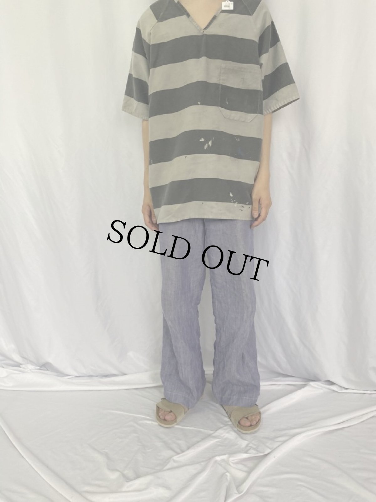 画像2: プリズナーシャツ XL (2)