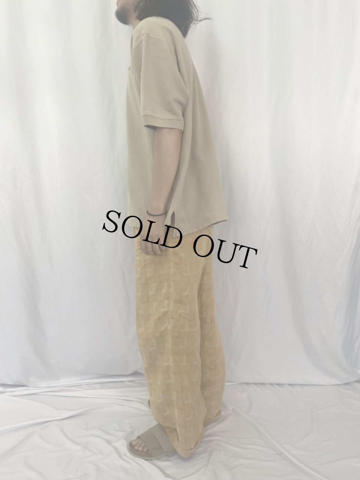 画像3: Herman Miller インテリアメーカー ロゴ刺繍ポロシャツ XL (3)