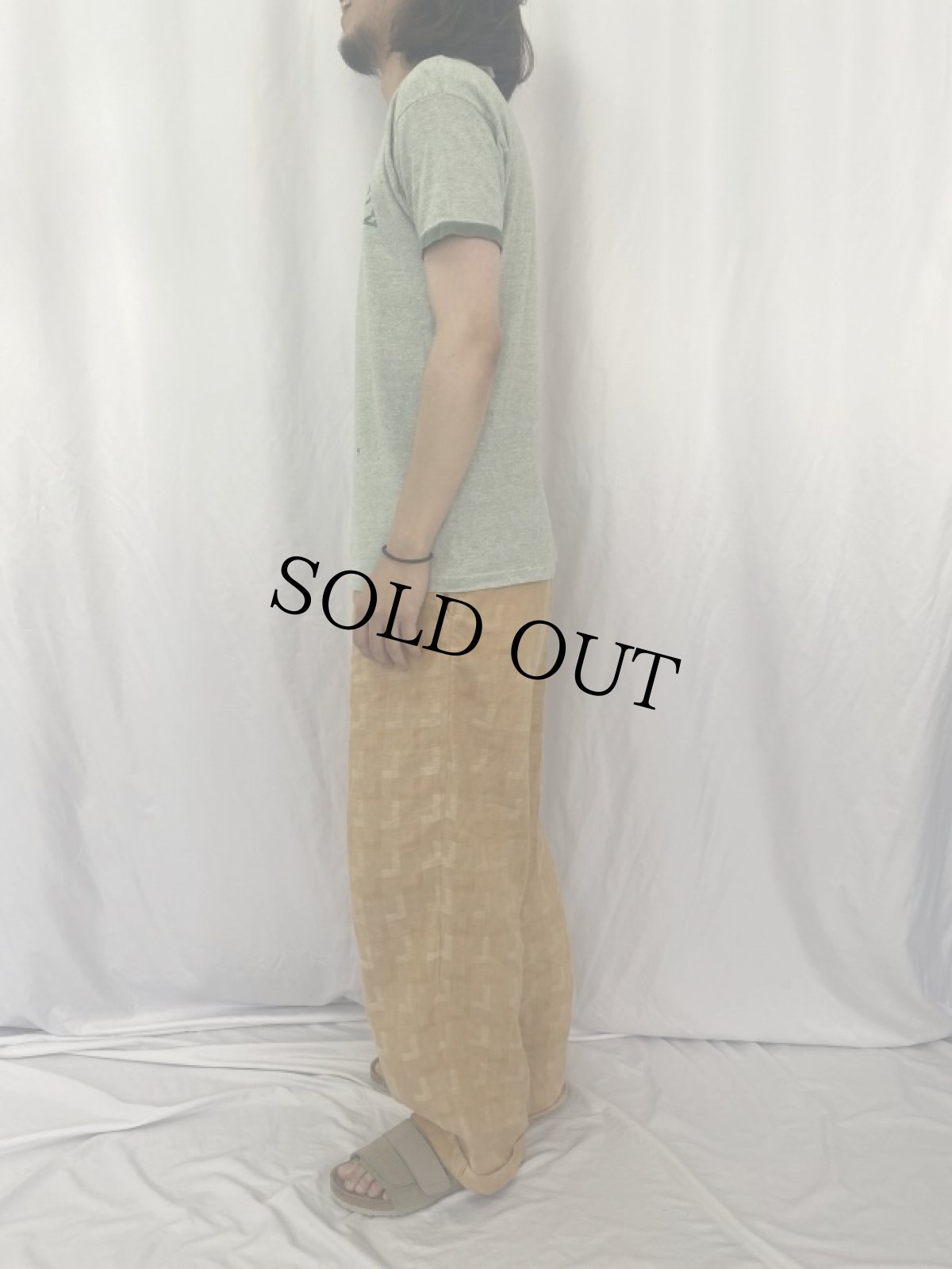 画像3: 70s~80's Champion バータグ USA製 "RIVERSIDE POLY BEARS" リンガーTシャツ L (3)