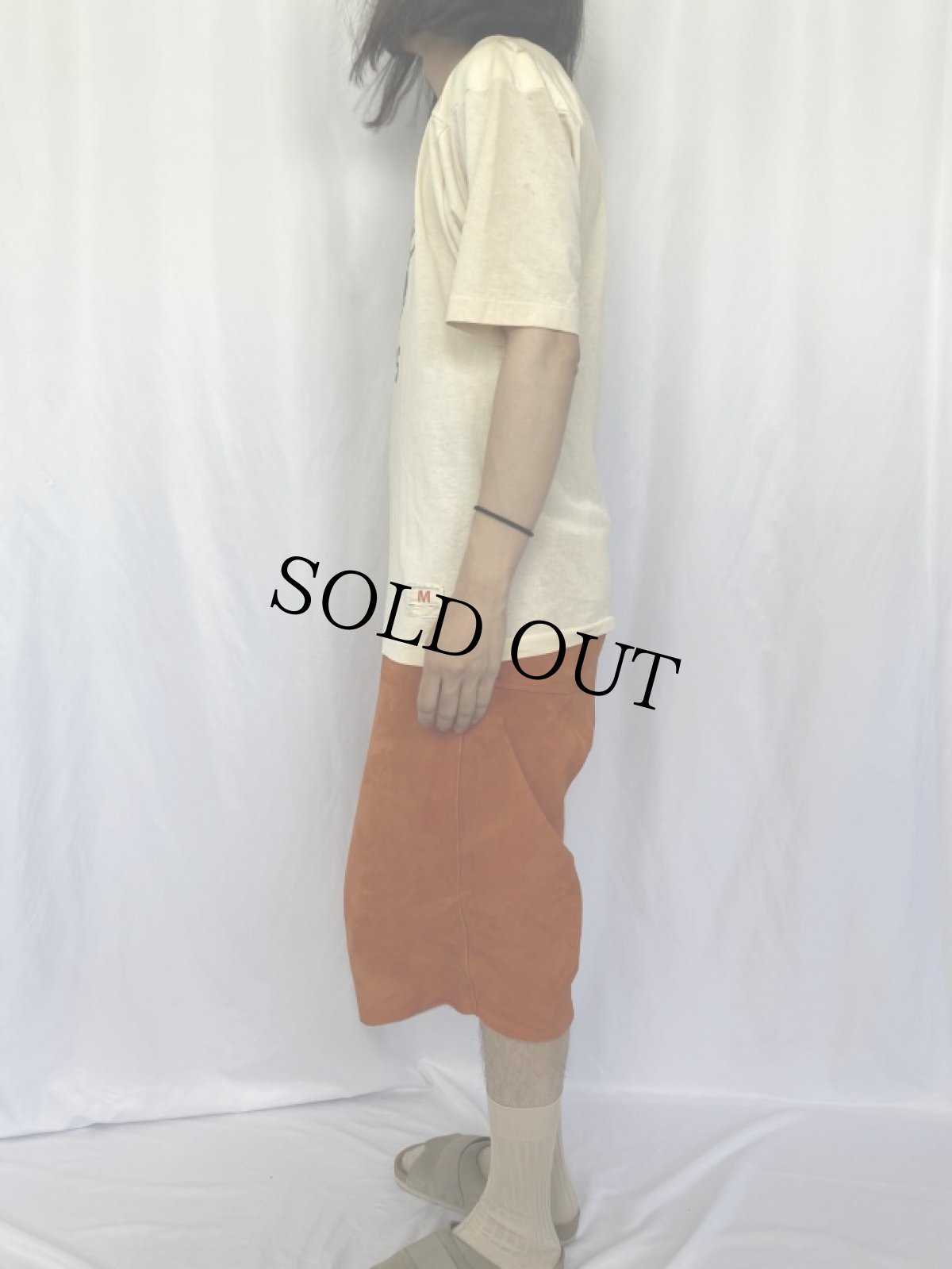 画像3: 70s~80's Champion USA製 バータグ "NORTHMONT T-BOLTS" 七分袖フットボールTシャツ M (3)