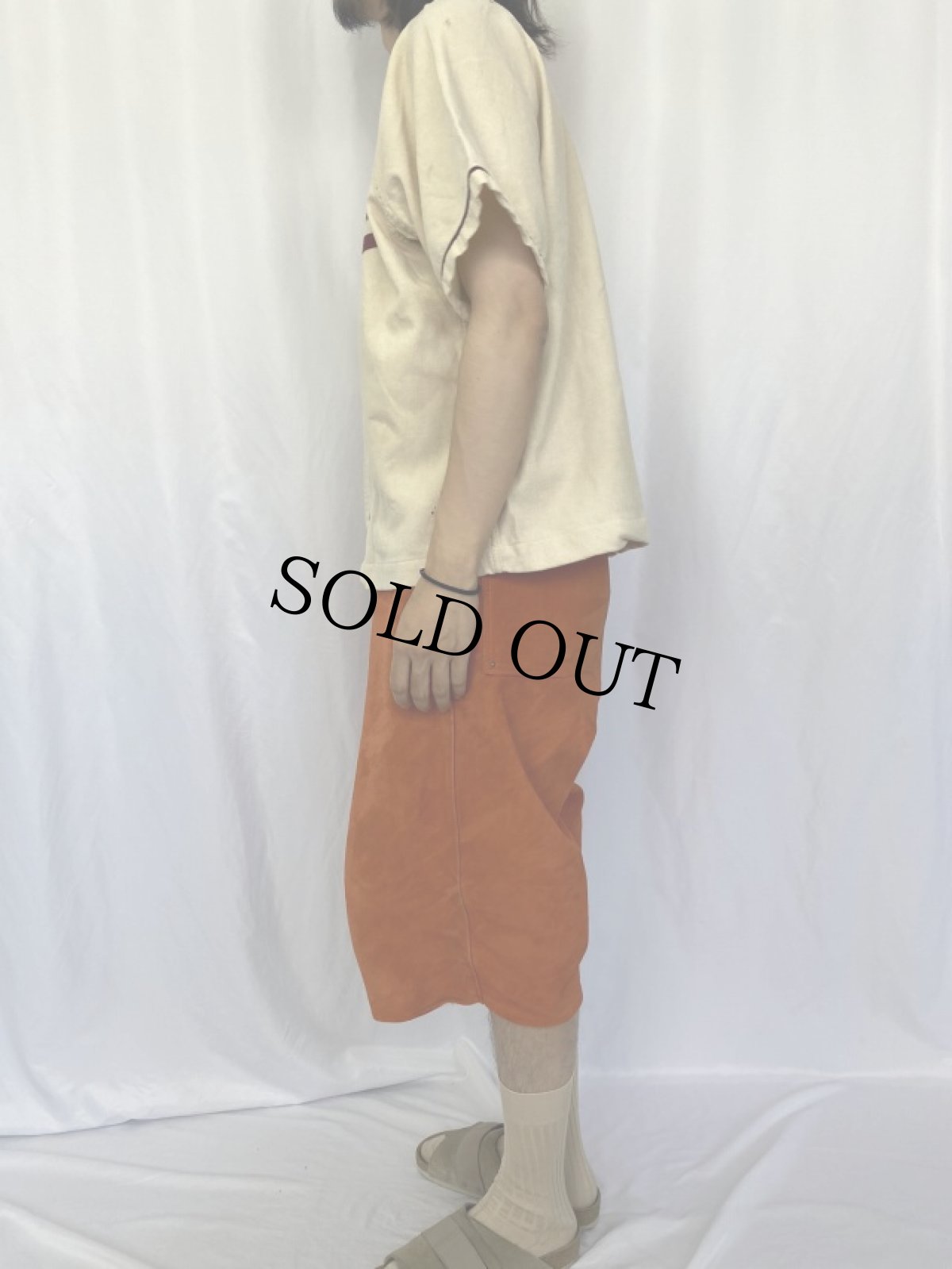 画像3: 50〜60's Wilson USA製 フェルトパッチ フランネルベースボールシャツ (3)