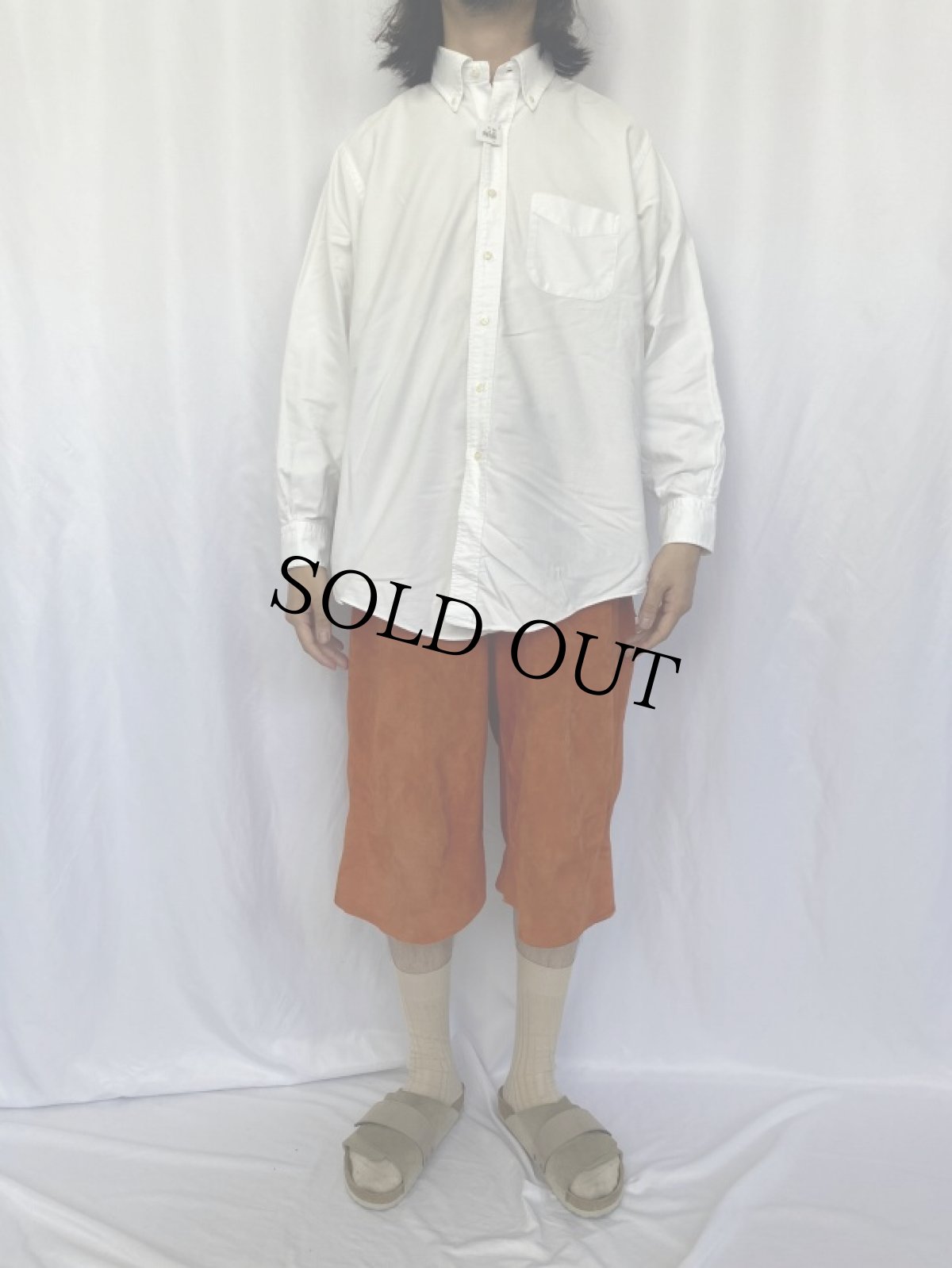 画像2: Brooks Brothers USA製 ボタンダウン オックスフォードシャツ 16 1/2-33 (2)