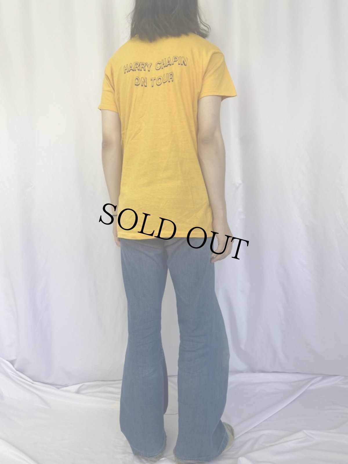 画像5: 【SALE】 70's HARRY CHAPIN USA製 "harry it s...s!" フォークロックシンガー プリントTシャツ XL (5)