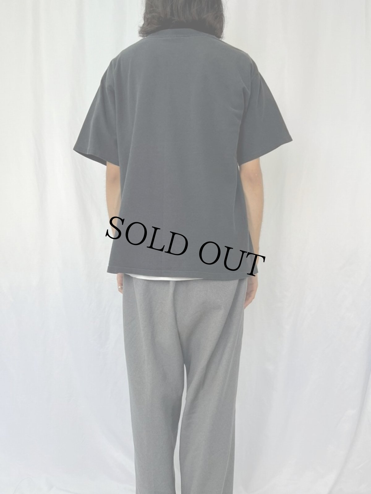 画像4: 90's KURT COBAIN USA製 ロックミュージシャンプリントTシャツ L (4)