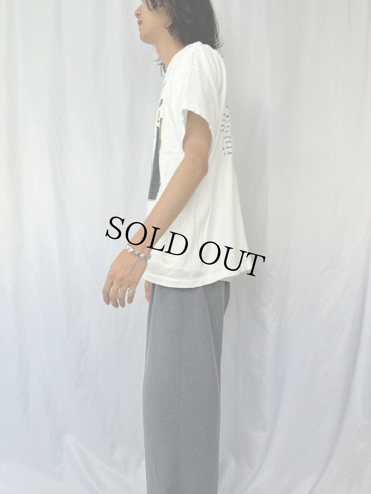 画像3: 90's the cranberries FRANCE製 "no need to argue world tour 95" ポストパンクバンドTシャツ XL (3)