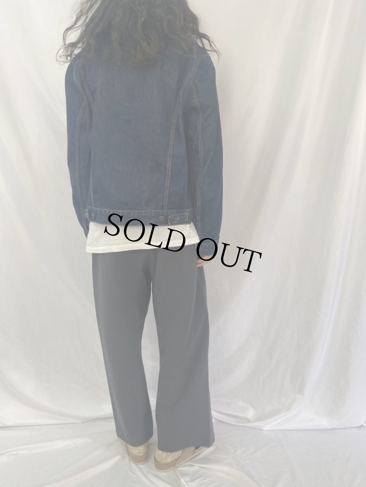 画像4: 2000's EURO Levi's 70550 デニムジャケット XL (4)