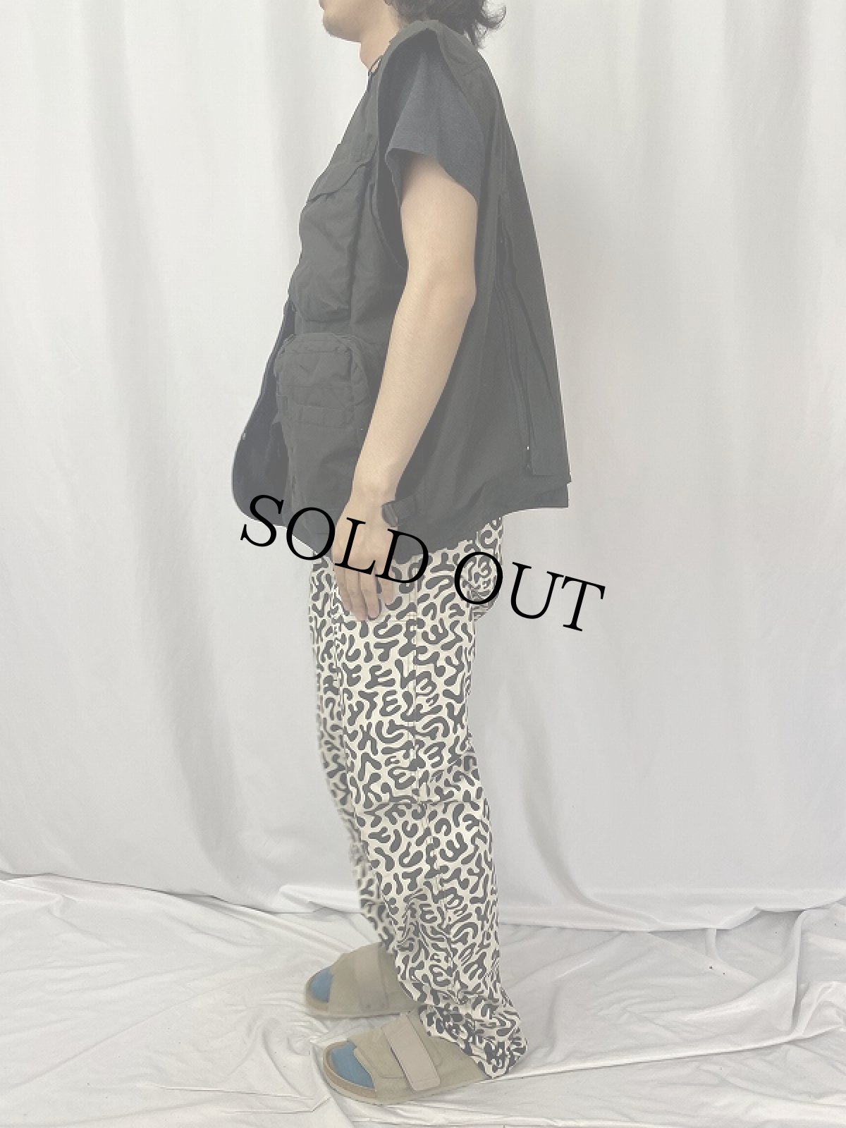 画像3: UNIVERS ハンティングベスト BLACK 52 (3)