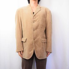 画像2: POLO Ralph Lauren 太畝 コーデュロイテーラードジャケット L (2)
