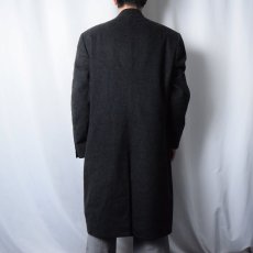 画像3: 80〜90's YVES SAINT LAUREN pour homme ウール×カシミア チェスターコート SIZE52 (3)