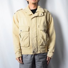 画像2: 90's Levi's エポレット付き ボアライナー デニムジャケット M (2)