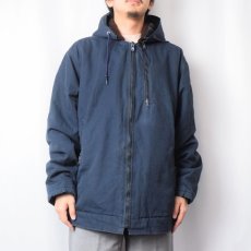 画像2: 90's COULANGE MAYENNE N-1 TYPE デッキジャケット NAVY (2)