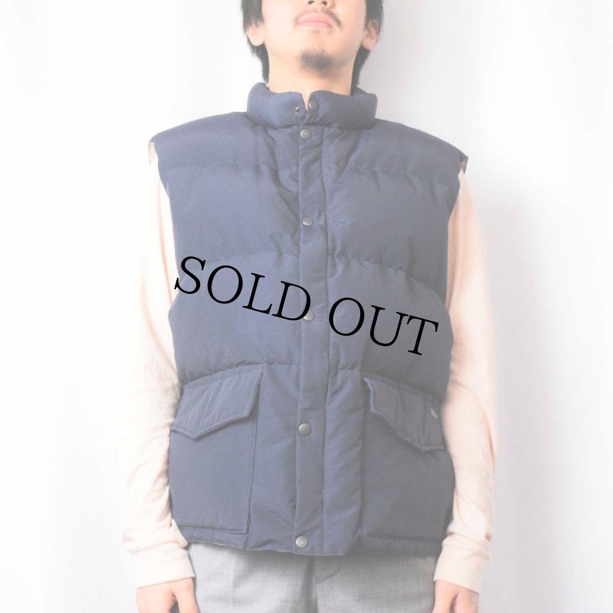 画像2: Woolrich ダウンベスト NAVY XL (2)