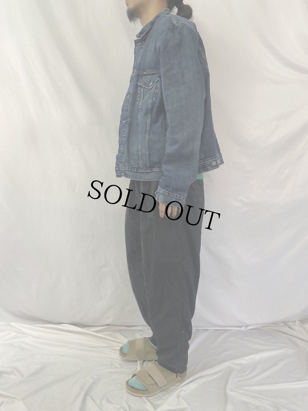 画像3: POLO Ralph Lauren デニムジャケット XXL (3)