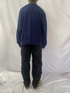 画像4: POLO Ralph Lauren ハーフジップ ハイネックスウェット NAVY XXL (4)