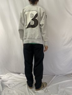 画像5: 90's REVERSE WEAVE TYPE USA製 "SAINT BONAVENTURE" バックプリントスウェット XL (5)