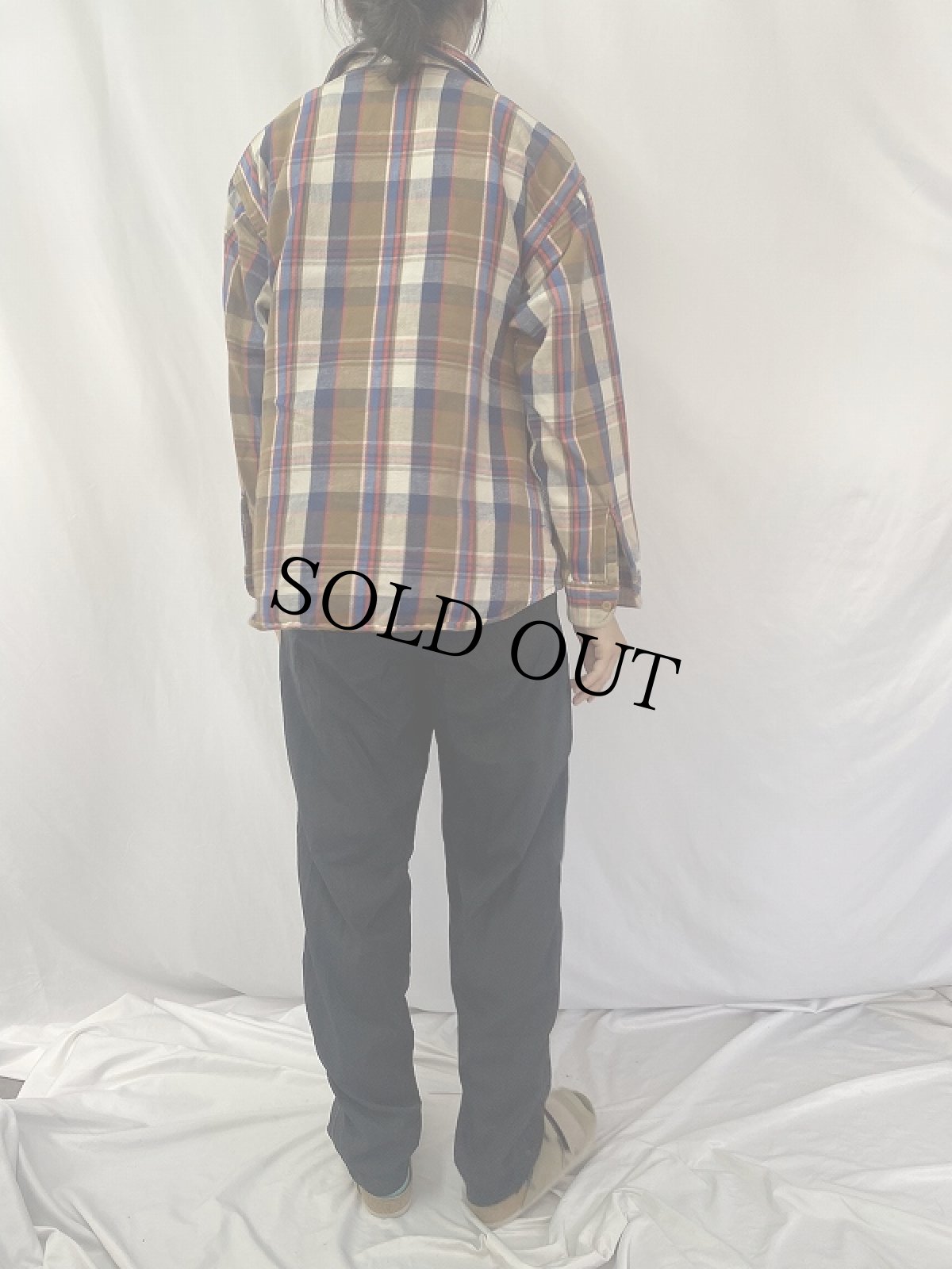 画像5: 80's BIG MAC JCPenney USA製 チェック柄 ヘビーネルシャツ XL (5)