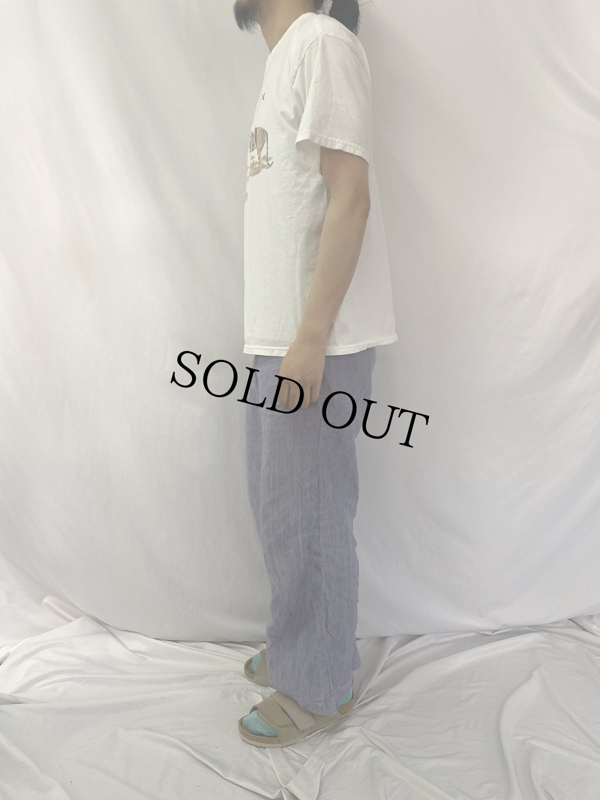 画像3: Disney "ANIMAL KINGDOM" キャラクタープリントTシャツ M (3)