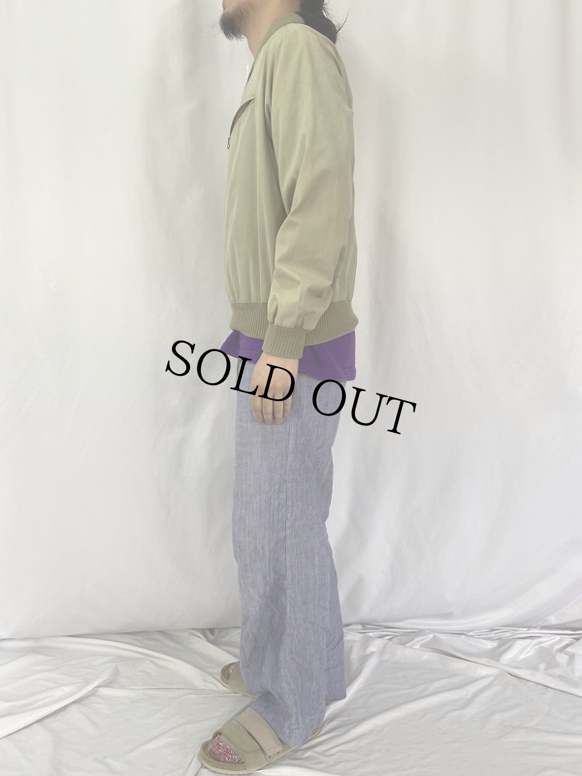 画像3: 70's Vネックプルオーバージャケット (3)