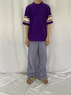 画像2: 90's ヘビーウェイト フットボールTシャツ (2)