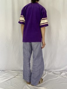 画像4: 90's ヘビーウェイト フットボールTシャツ (4)